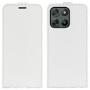 Motorola Moto G67 Power Vertikal Flip Etui med Kortholder - Hvid