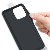 Motorola Moto G67 Power Vertikal Flip Etui med Kortholder - Hvid