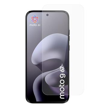 Motorola Moto G67 Skærmbeskyttelse Hærdet Glas - 9H - Case Friendly - Gennemsigtig