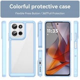Motorola Moto G75 Anti-Shock Hybrid Cover - Blå