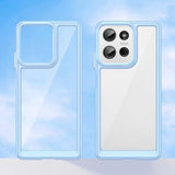 Motorola Moto G75 Anti-Shock Hybrid Cover - Blå
