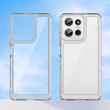 Motorola Moto G75 Anti-Shock Hybrid Cover - Gennemsigtig