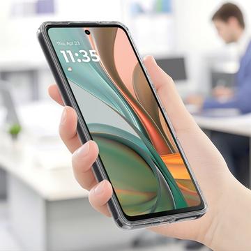 Motorola Moto G75 Hybrid Cover - MagSafe Kompatibel - Gennemsigtig