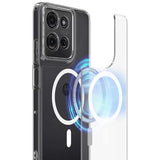 Motorola Moto G75 Hybrid Cover - MagSafe Kompatibel - Gennemsigtig