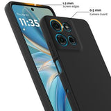 Motorola Moto G75 Liquid Silikone Cover - MagSafe Kompatibel - Sort