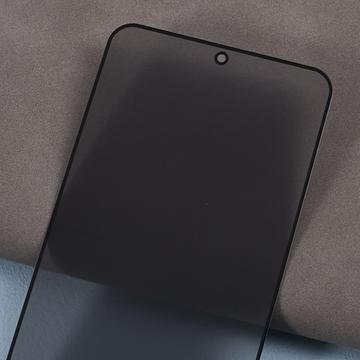 Motorola Moto G77 Privacy Full Cover Skærmbeskytter Hærdet Glas - Sort Kant