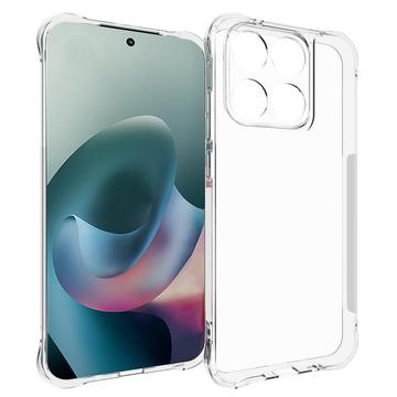 Motorola Moto G77/G67 Stødsikkert Silikone Cover - Gennemsigtig