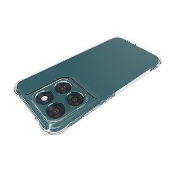 Motorola Moto G77/G67 Stødsikkert Silikone Cover - Gennemsigtig