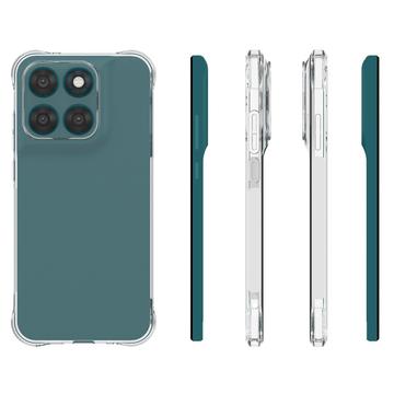 Motorola Moto G77/G67 Stødsikkert Silikone Cover - Gennemsigtig