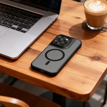 Motorola Moto G77/G67 Tech-Protect Magmat Cover - MagSafe Kompatibel - Mat Sort
