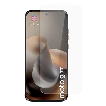 Motorola Moto G77 Skærmbeskyttelse Hærdet Glas - 9H - Case Friendly - Gennemsigtig