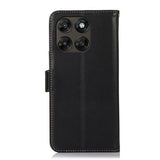 Motorola Moto G77/G67 Pung læder cover med RFID - sort