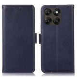 Motorola Moto G77/G67 Pung læder cover med RFID - blå
