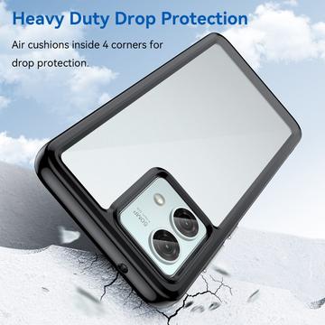 Motorola Moto G84 Anti-Shock Hybrid Cover - Sort