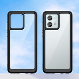 Motorola Moto G84 Anti-Shock Hybrid Cover - Sort