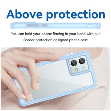 Motorola Moto G84 Anti-Shock Hybrid Cover - Blå