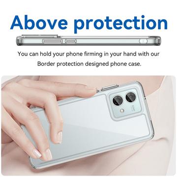 Motorola Moto G84 Anti-Shock Hybrid Cover - Gennemsigtig