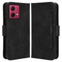 Motorola Moto G84 Pung Cover med Kortholder - Sort