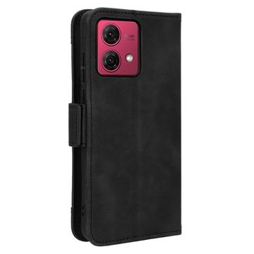 Motorola Moto G84 Pung Cover med Kortholder - Sort