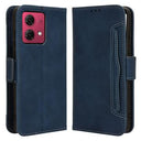 Motorola Moto G84 Pung Cover med Kortholder - Blå