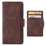 Motorola Moto G84 Pung Cover med Kortholder - Brun