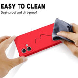 Motorola Moto G84 Liquid Silikone Cover med Strop - Rød