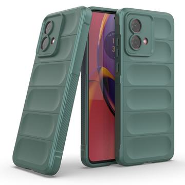 Motorola Moto G84 Rugged Series TPU Cover - Grøn