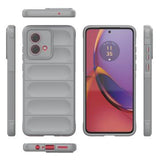 Motorola Moto G84 Rugged Series TPU Cover - Lysegrå