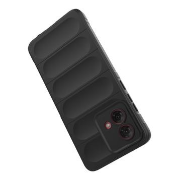 Motorola Moto G84 Rugged Series TPU Cover - Lysegrå