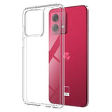 Motorola Moto G84 Ridsefast Hybrid Cover - Gennemsigtig