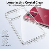 Motorola Moto G84 Ridsefast Hybrid Cover - Gennemsigtig