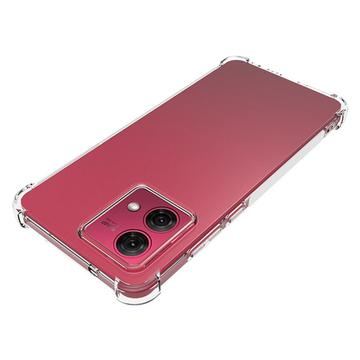 Motorola Moto G84 Stødsikkert TPU Cover - Gennemsigtig