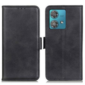 Motorola Moto G84 Pung Cover med Magnetisk Lukning - Sort