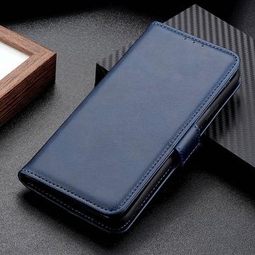 Motorola Moto G84 Pung Cover med Magnetisk Lukning - Blå