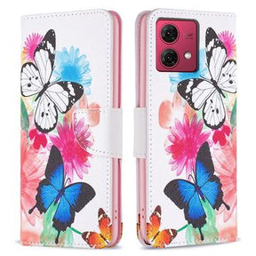 Motorola Moto G84 Wonder Series Pung - Sommerfugle