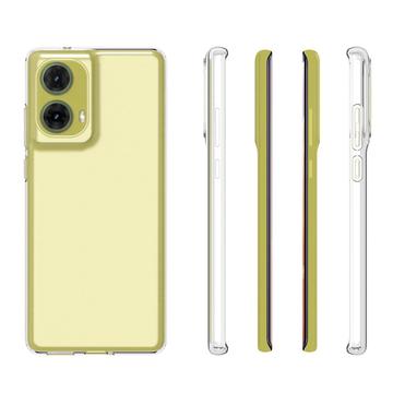 Motorola Moto G85/S50 Neo Skridsikkert TPU Cover - Gennemsigtig
