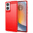 Motorola Moto G85/S50 Neo Børstet TPU Cover - Karbonfiber - Rød