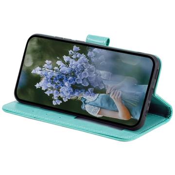 Motorola Moto G85/S50 Neo Mandala Series Etui med Pung - Grøn
