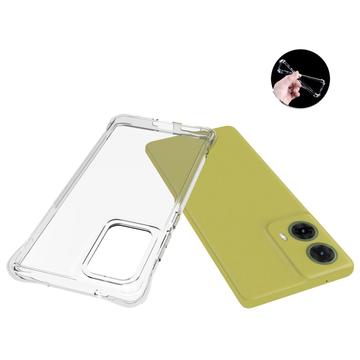 Motorola Moto G85/S50 Neo Stødtæt TPU Cover - Gennemsigtig