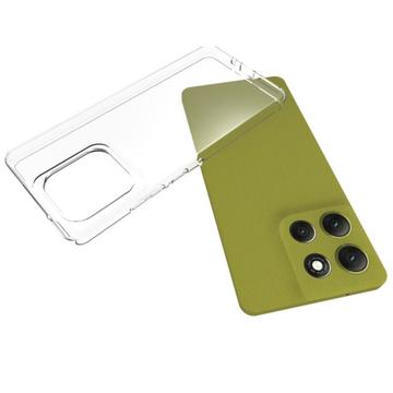 Motorola Moto G86 Skridsikkert TPU Cover - Gennemsigtig