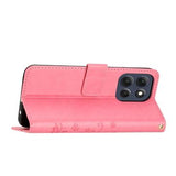 Motorola Moto G86 Butterfly Series Flip Cover med Pung - Pink