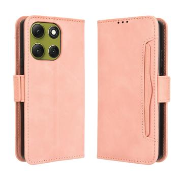 Motorola Moto G86 Kortholder Pung Etui - Pink