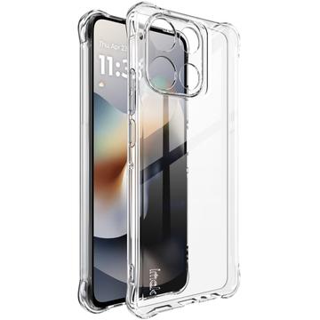 Motorola Moto G86 Imak Faldsikkert TPU Cover - Gennemsigtig