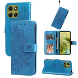 Motorola Moto G86 Mandala Series Etui med Pung - Blå