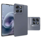 Motorola Moto G86 Power Skridsikkert TPU Cover - Gennemsigtig
