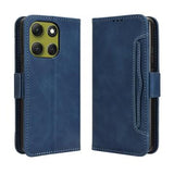 Motorola Moto G86 Power Kortholder Pung Etui - Blå