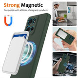 Motorola Moto G86 Power Liquid Silikone Cover - MagSafe Kompatibel - Mørkegrøn