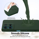 Motorola Moto G86 Power Liquid Silikone Cover - MagSafe Kompatibel - Mørkegrøn