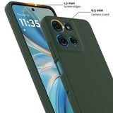 Motorola Moto G86 Power Liquid Silikone Cover - MagSafe Kompatibel - Mørkegrøn