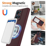 Motorola Moto G86 Power Liquid Silikone Cover - MagSafe Kompatibel - Vinrød